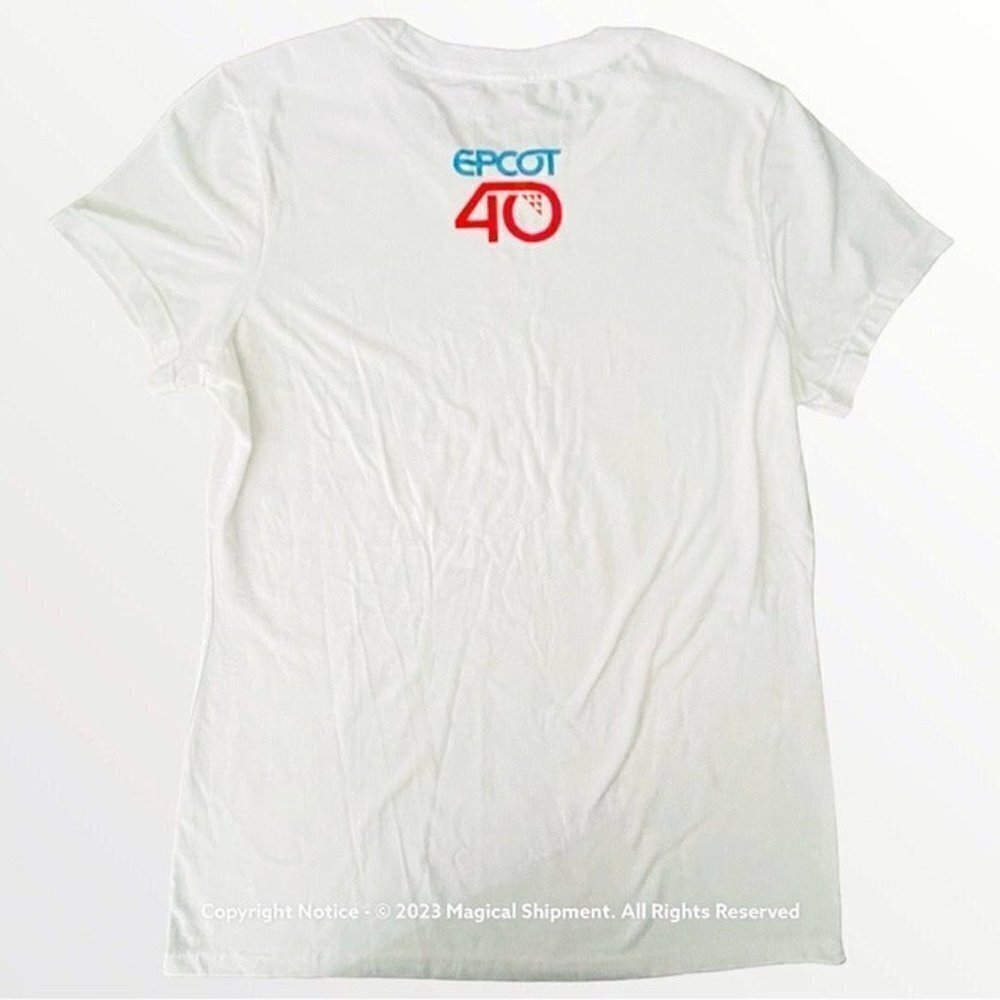 Disney Parks - EPCOT 40th Anniversary - Figment Shirt for Adults - Picture 2 of 4